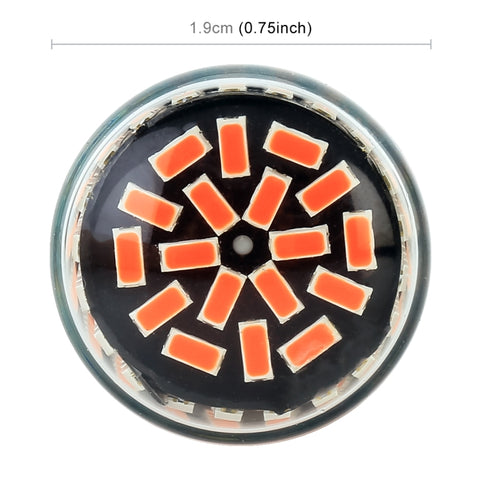 2 PCS 1156 / BA15S DC12V / 18W / 1080LM Car Auto Turn Lights with SMD-3014 Lamps, 1156 / BA15S