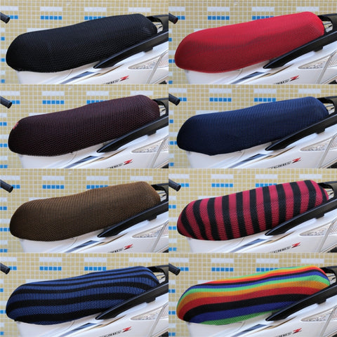 Waterproof Motorcycle Sun Protection Heat Insulation Seat Cover Prevent Bask In Seat Scooter Cushion Protect, Size: XXL, Length: 86- 92cm; Width: 40-56cm, Size: XXL (Black Gold), Size: XXL (Black Red), Size: XXL (Black Blue), Size: XXL (Colour)        ...