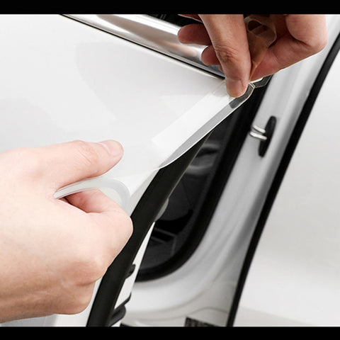Car Door Anti-collision Strip Protection Guards Trims Stickers Tape, Length : 3cmx10m, Length : 10M