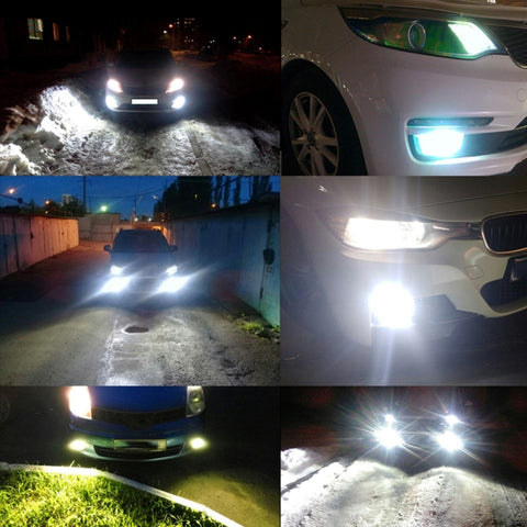 2 PCS H1 72W 1000LM 6000-6500K Super Bright Car Fog Light LED Bulbs, DC 12-24V, H1
