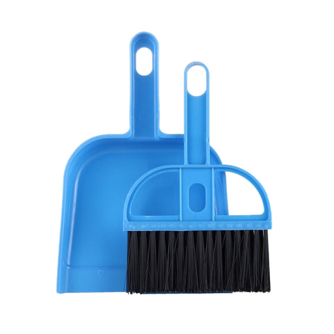 Mini Desktop Car Keyboard Sweep Cleaning Brush Small Broom Dustpan Set, 1  Set (Magenta), 1  Set (Green), 1  Set (Blue)