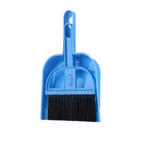 Mini Desktop Car Keyboard Sweep Cleaning Brush Small Broom Dustpan Set, 1  Set (Magenta), 1  Set (Green), 1  Set (Blue)