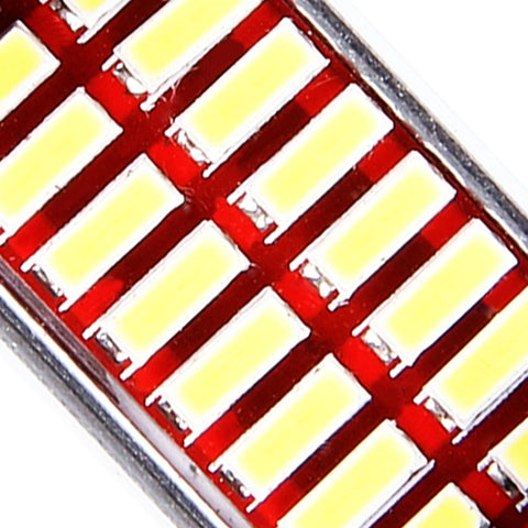 2 PCS DC 12V 3W 36MM Bicuspid Car Door Lamps Registration Mark light Dashboard Dome Door Lights LED Reading Lamp with 16 LED SMD 3014 Lights White, 36MM