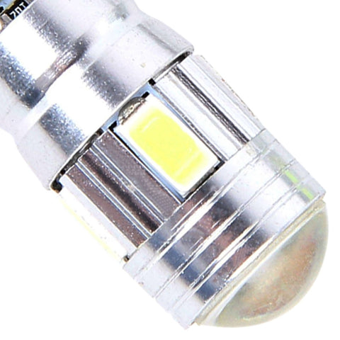 2PCS T10 3W 6 SMD 5630 LED Error-Free Canbus Car Clearance Lights Lamp, DC 12V, 6 SMD 5630 LEDs/White Light, 6 SMD 5630 LEDs/Pink Light, 6 SMD 5630 LEDs/Green Light