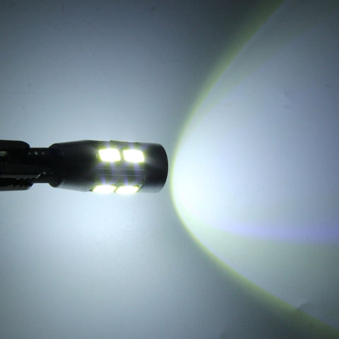 2 PCS T10 6W 10 SMD 5630 LED Error-Free Canbus Car Clearance Lights Lamp, DC 12V, 5630-10smd LED, 10 SMD 5630 LEDs, T10+6W Green Light