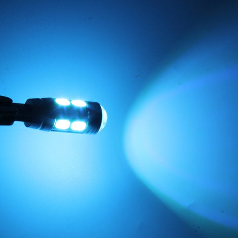 2PCS T10 6W Ice Blue Light 10 SMD 5630 LED Error-Free Canbus Car Clearance Lights Lamp, DC 12V, 2 PCS T10 6W