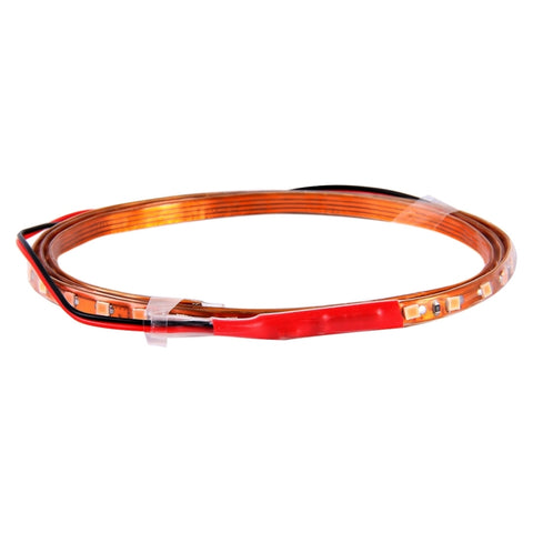 5 PCS Flow Style 45 LED 3528 SMD Waterproof Flexible Car Strip Light for Car Decoration, DC 12V, Length: 90cm, 90cm Red, 90cm White, 90cm Yellow, 90cm Blue, 90cm Pink, 90cm Green, 90cm Ice blue