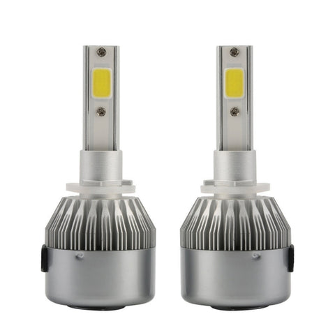 2pcs 880/881 18W 1800LM 6000K Waterproof IP68 Car Auto LED Headlight with 2 COB LED Lamps, DC 9-36V, 880/881