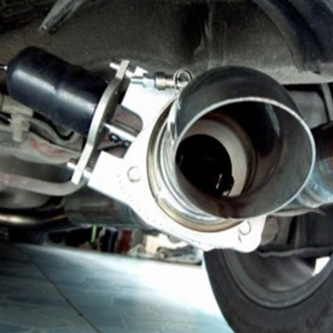Universal Car 2.5 inch Stainless Steel Racing Electric Exhaust Cutout Valves Control Motor Kit, 2.5 inch