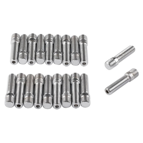 20 PCS 5.8cm Universal Car Modification Extended Wheels Stud Conversion M12x1.5 to M12x1.5 Screw Adapter LN032 LN033 LN044, 5.8cm M12x1.5 to M12x1.5