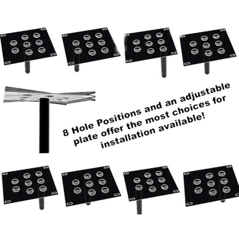 Car Front Bumper Tow Hook License Plate Mounting Bracket Holder for Audi A4, For Audi A4