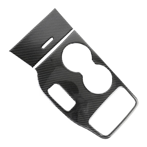 2 PCS Car Water Cup Panel Carbon Fiber Decorative Sticker for Jeep Grand Cherokee 2014-2015, Water Cup (2014-2015)