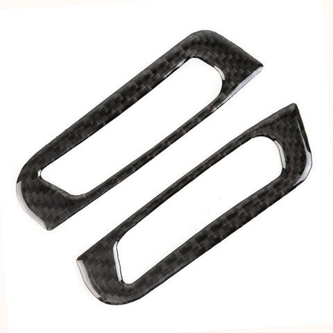 2 PCS Car A Column Air Outlet Carbon Fiber Decorative Sticker for Jeep Grand Cherokee, Air Outlet