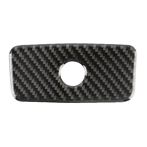 Car Front Passenger Seat Storage Box Carbon Fiber Decorative Sticker for Jeep Grand Cherokee 2011-2018, Front Passenger Seat Storage Box