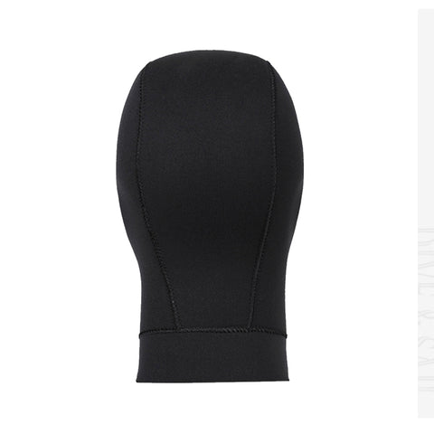 DIVE & SAIL Wetsuits Surfing Neoprene Warm Dive Diving Hood 3mm Bib Hood, Size: L 57-59cm, 3MM Size: L