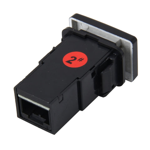 Car Fog Light Lamp Indicator 5 PIN On and Off Button Switch Control 4 Cable Auto Car Fog Light 5 Pin Switch On-Off Button Switch for Toyota, Small Size: 5*2.2*1.7cm, With Cable
