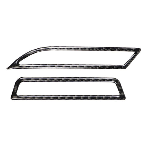 Car Carbon Fiber Air Outlet  Decorative Sticker for Volkswagen Golf 7 2013-2017, Left Drive, Air Outlet