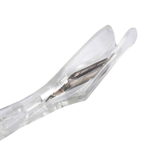 Car Vehicle Fiber Vinyl Film Sticker Wrap Safety Cutter Cutting Styling Wrap Tool(Transparent), No Replacement Blade