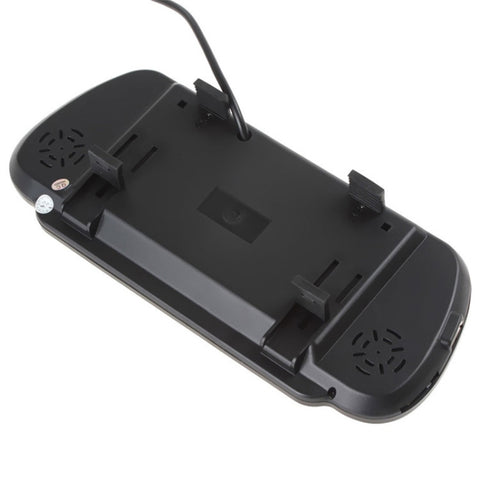 PZ-710 7.0 inch TFT LCD Car Rearview Mirror Monitor with Remote Control, Support Bluetooth / MP5 Player, PZ-710