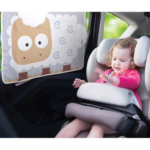 Car Large Rear Window Sunscreen Insulation Window Sunshade Cover, Size: 70*50cm, Rocket, Little Pirate, Happy Flying, Small Cloud, Happy Swing, Camping, Happy Time, Pink Bus, Happy Town, Happy School Bus, Magic World, Moon Baby, Waterpark, House       ...