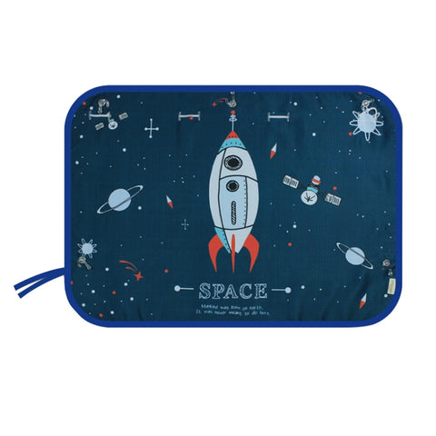 Car Large Rear Window Sunscreen Insulation Window Sunshade Cover, Size: 70*50cm, Rocket, Little Pirate, Happy Flying, Small Cloud, Happy Swing, Camping, Happy Time, Pink Bus, Happy Town, Happy School Bus, Magic World, Moon Baby, Waterpark, House       ...