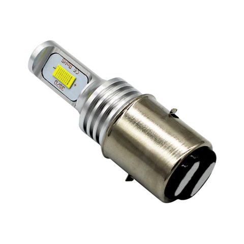 H6/BA20D 1000LM 72W 6000K White Light 2-LED 3570 Bulbs Motorcycle Headlights, DC 12-24V, H6/BA20D