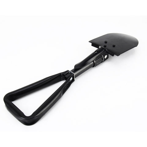 Car Multi-function Emergency Vehicle Metal Steel Ice Snow Mud Sand Shovel Folding Shovel Car High-strength Snow Shovel Ice Scraper, Steel Ice Shovel