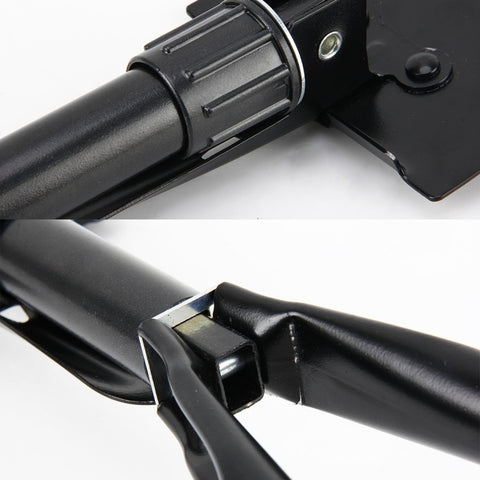Car Multi-function Emergency Vehicle Metal Steel Ice Snow Mud Sand Shovel Folding Shovel Car High-strength Snow Shovel Ice Scraper, Steel Ice Shovel