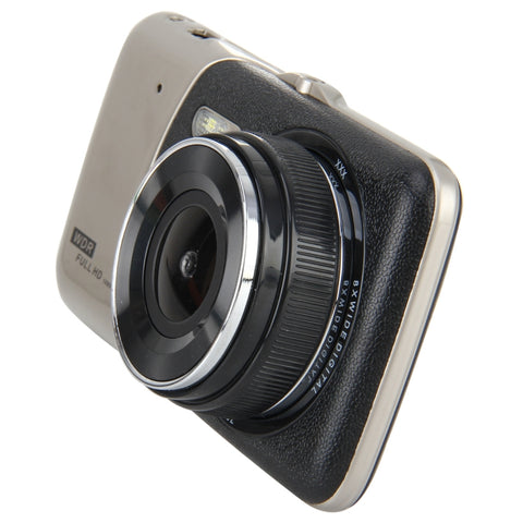 4 inch HD Video Recording HD Display Car Recorder with Separate F2.0 Camera, 12MP 170 Degrees Wide-angle/ Rear View Loop Recording/ G-Sensor Recording/ WDR Full HD/ Front Camera 1080P/ Rear Camera 720P/ Support 32G TF Card, 4 inch