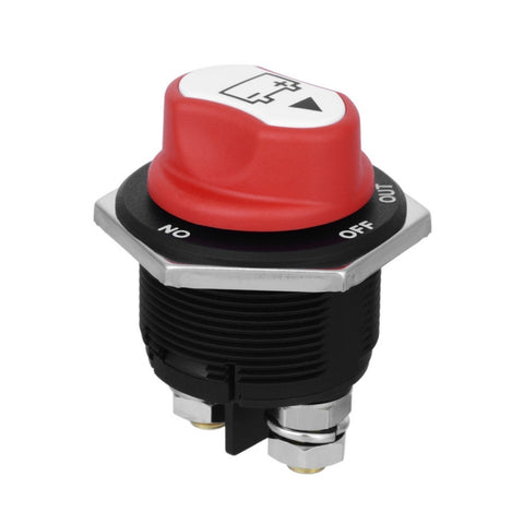 On/Off Car Battery Switch Car Battery Master Switch MAX DC 32V 200A CONT 300A INT Use for Cars / Off-road Vehicle / Truck, DC 32V 200A
