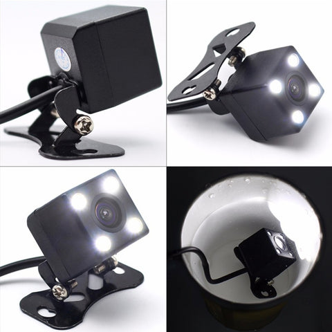 Car Video Monitor HD Auto Parking LED Night Vision CCD Reverse Rear View Camera with 4.3 inch Car Rear View Mirror, with 4.3 inch Car Rear View Mirror