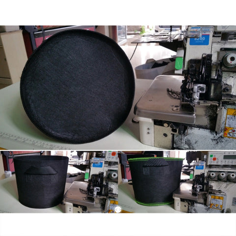 15 Gallon Planting Grow Bag Thickened Non-woven Aeration Fabric Pot Container with Handle, 15 Gallon