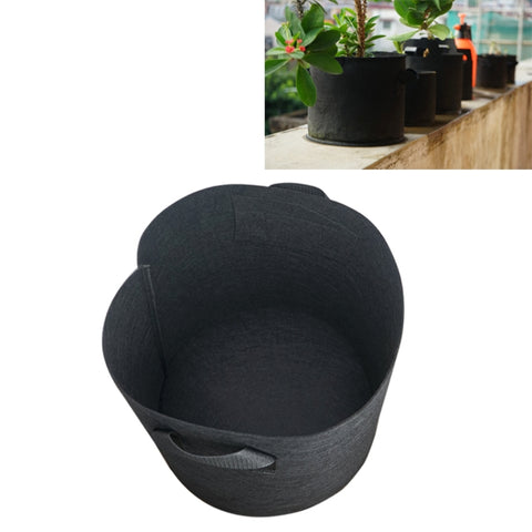 20 Gallon Planting Grow Bag Thickened Non-woven Aeration Fabric Pot Container with Handle, 20 Gallon