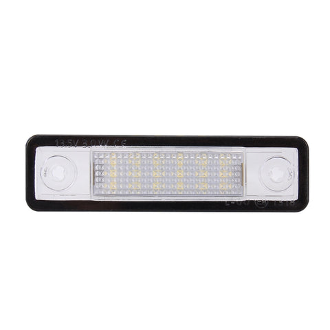2 PCS DC 12V 2W 120LM 6000K LED License Plate Light 18-SMD Bulbs Lamps for Astra F 91-98, G Estate(F69) 98-05, Opel Corsa B 93-00, Omega A 86-94, For Astra/Opel Corsa