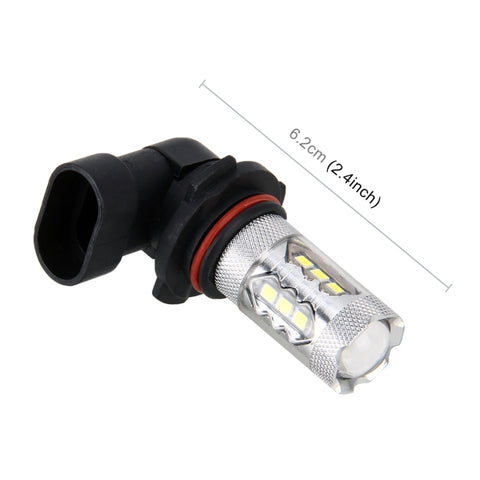 2 PCS HB4 / 9006 DC 12V 5W 250LM Auto Car Fog Lights with 16 SMD-2835 LED Bulbs (White Light), HB4 / 9006
