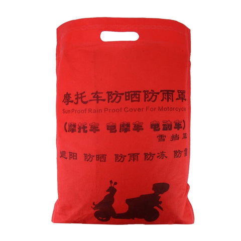 Outdoor Universal Anti-Dust Sunproof Waterproof Electric Bike Without Rear Box Aluminum Film Flocking Cover with Warning Strips, Fits Bike up to 2m(78 Inches) In Length, XL Size: 203x89x122cm, XL: 203x89x122cm