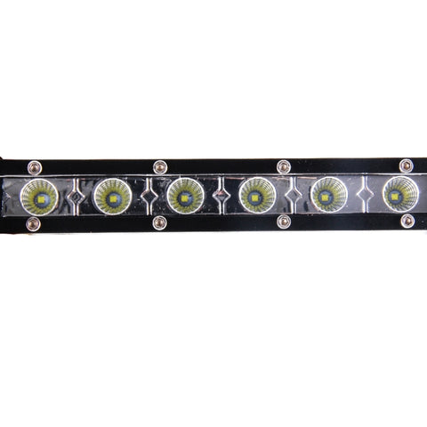 DC 10-30V 18W 2300LM 6500K Waterproof Vehicle Car Boat Marine External Work Lights Emergency Lights 60 Degrees Adjustable Flood Light LED Car Bulbs with 6 Intense CREE LED Lights, Flood Light+18W