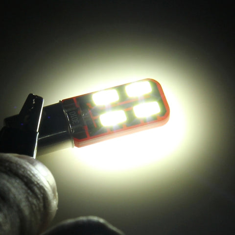 10 PCS BA9S 3W 200lm 6000K 8 SMD-5730 LEDs Car Clearance Light Lamp, DC 12V, 3W 200lm 6000K