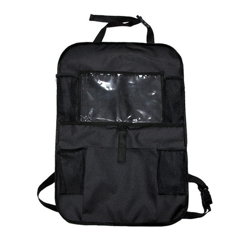 Car Auto Seat Back Bag Multi-Pocket Travel Storage Hanging Pocket Storage Bag for iPad and Other Goods, Car Hanging Pocket