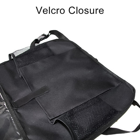 Car Auto Seat Back Bag Multi-Pocket Travel Storage Hanging Pocket Storage Bag for iPad and Other Goods, Car Hanging Pocket