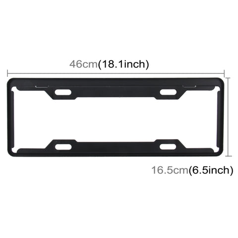 2 PCS Carbon Lead License Plate Frame Simple and Beautiful Car License Plate Frame Holder Universal License Plate Holder, Carbon Lead License Plate Frame