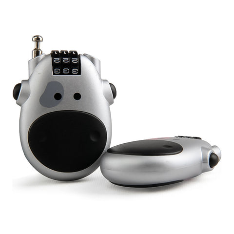 JASIT Portable Multifunction Cute Cow Travel Luggage Password Lock, Luggage Password Lock