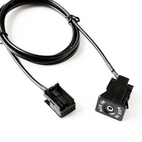 AUX Interface +  Wiring Hardness for Ford Fiesta / Focus / Mondeo / PUMA / MK2 / MK3 / S-MAX, Cable Length: 1.5m, Ford Fiesta / Focus
