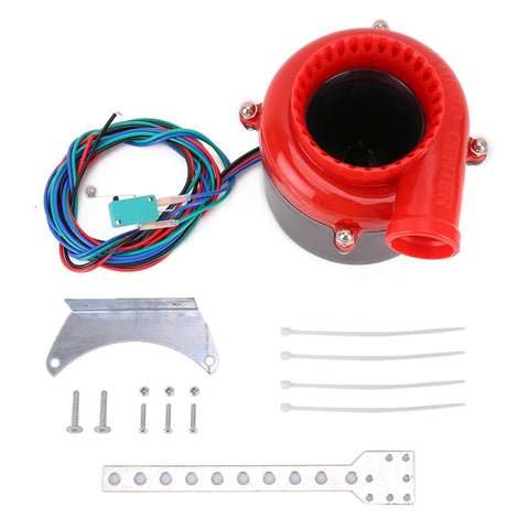 Automobile Car Modified Fake Dump Electronic Turbo Blow of Hooter Valve Analog Sound BOV Electronic Relief Valve, Electronic Relief Valve