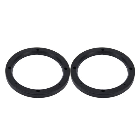2 PCS 6.5 inch Car Auto ABS Loudspeaker Base Protection Hollow Cover Holder Mat, Inner Diameter: 14.5cm, 14.5cm