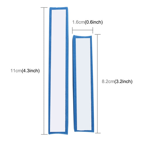 10 PCS Car Auto Foam Door Side Edge Anti-scratch Body Guard Protection Strip Sticker, Pair of 4, CMS6439, CMS6439B