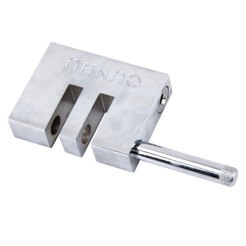 Car Auto Stainless Steel  Anti-theft Clutch Lock Car Brake Safety Lock Tool Accelerator Pedal Lock with Keys Suitable for Clutch Height Under 19.5cm, Clutch Height Under 19.5cm