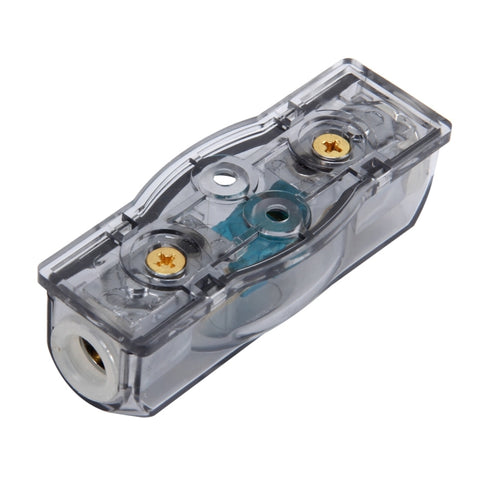 Car Auto Fuse Holder Blade Fuse Holder Bolt-on Fuse Holder with 60A Fuse for Car Audio, 60A