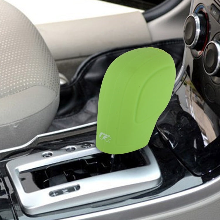 Rubber Car Hand Brake Head Cover Shift Knob Gear Stick Cushion Cover Car Accessory Interior Decoration Pad, Shift Knob  Cover(Light Green), Shift Knob  Cover(Purple), Shift Knob  Cover(Yellow), Shift Knob  Cover(Black), Shift Knob  Cover(Grey)         ...