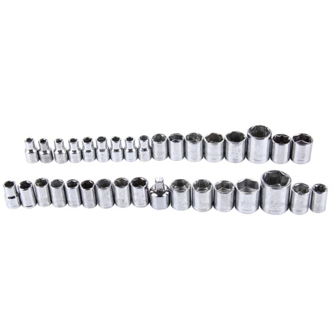 AIWA 40 PCS Automobile Motorcycle Tool Box Set Socket Wrench Sleeve Suit Hardware Auto Car Repair Tools Socket Wrenches for Precise Repair or Maintenance, 40 PCS